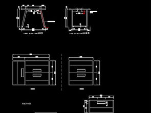 獲取高效設計靈感 專賣店家具展臺施工圖與全屋定制CAD圖紙資源